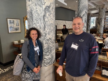 Maiya Block-Ngaybe, PhD ’24,MPH' 21 and Adam Kramer, ScD, MPH ‘03, RS