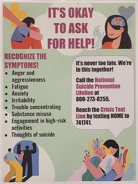  Mental health poster created by 2022 Young Global Leaders group