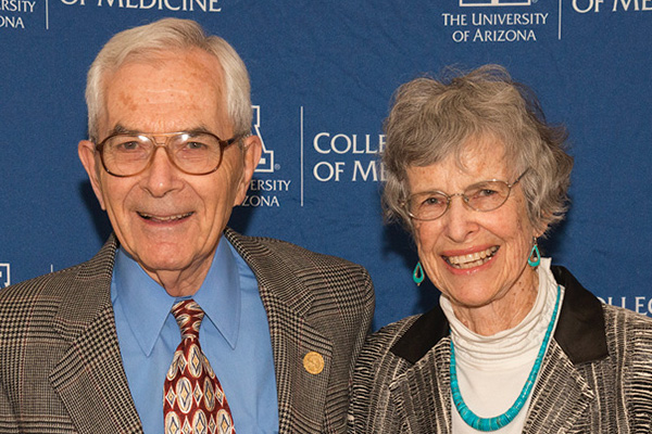 Dr. Frank Marcus and his wife Janet