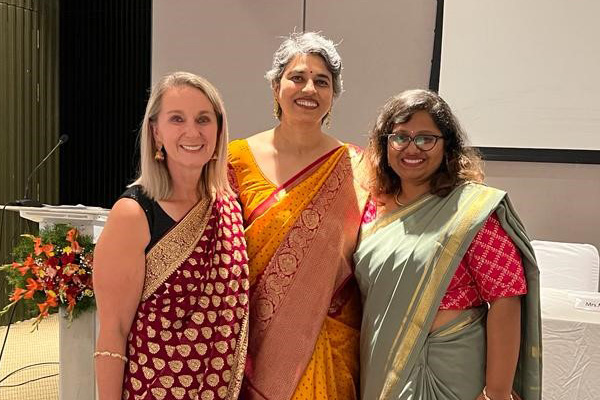 Lynn B. Gerald, Dr. Purnima Madhivanan and Dr. Priyanka Ravi